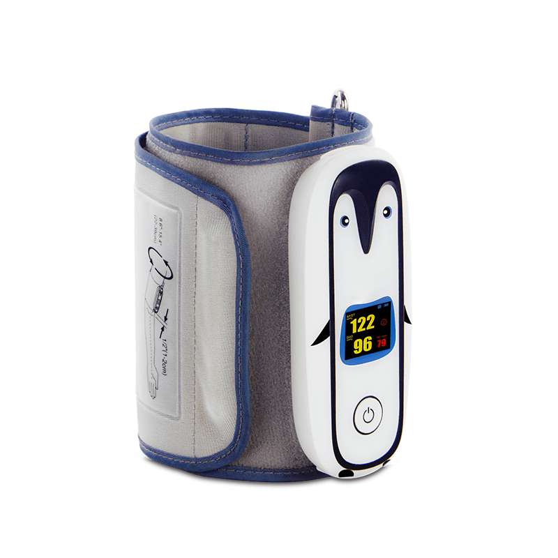 Lepu Portable All-in-one Vital Signs Monitor Measure Blood Pressure Blood  Sugar ECG SpO2 Pulse Rate Temperature PC303 with Bluetooth Connection