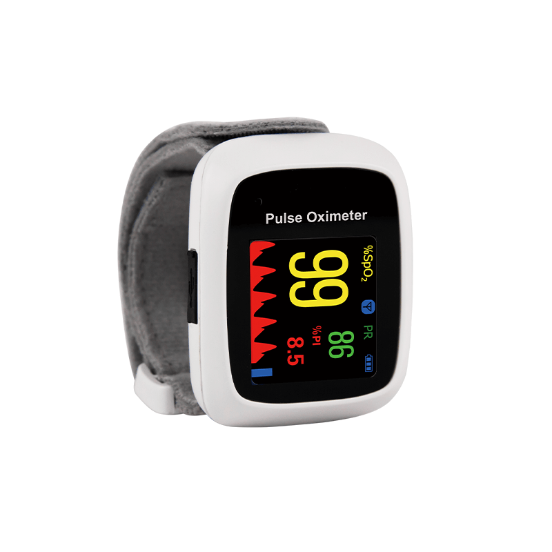Lepu Digital Wrist Pulse Oximeter Wearable Sleep Screener AP-10 Measure SpO2 Pulse Rate for Adults Android iPhone with Wireless Bluetooth Connection